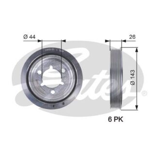 KRANK KASNAGI P206 P307 PARTNER II BERLINGO II PARTNER TEPE BERLINGO III P207 P308 C2 C3 C4 XARA II XSARA PICASSO C3 II C3 PLURIEL C4 II DS4 TU5JP4 (1,6 16V) P301 C ELYSEE EC5 MOTOR FIORINO P206 TU3A TU3AE5 OLCU: (146 * 44) KALINLIK: 25MM