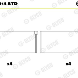 KOL YATAK (STD) KOL YATAK FOCUS II KUGA II EXPERT II III BERLINGO II PARTNER II SCUDO JUMPY II III DUCATO II BOXER II C5 3008 2.0 2.2 TDCI HDI 04-