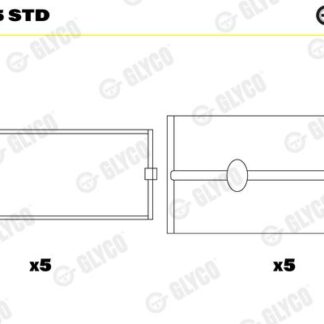 ANA YATAK 87MM G8T 740 G9U 2,5 MASTER/LAGUNA II 01-