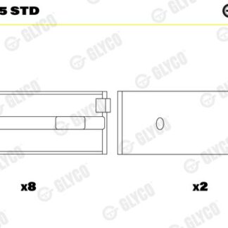 ANA YATAK ( STD ) DOBLO-ALFA ROMEO 145-156-166-TEMPRA 2,0 8V 1,9 D 96-