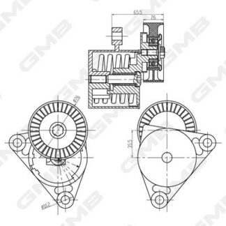 V KAYIS GERGISI KOMPLE KALOS AVEO LACETTI LX5 L14 L44 F16D3 04-