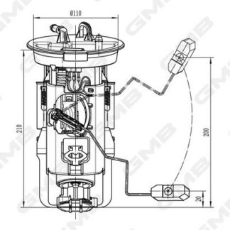 YAKIT POMPASI E46 M43-N40-N42-N43-N45-N46-M52-M54 99-05