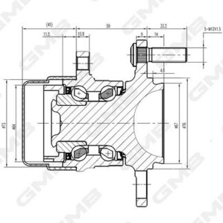 ARKA TEKER PORYASI ABS ‘LI ELANTRA 10-16 CERATO 13-18
