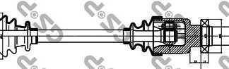 ON AKS SAG CLIO III (HB) 1,2 05> (DIS FREZE:23 IS FREZE:26 UZUNLUK:890)