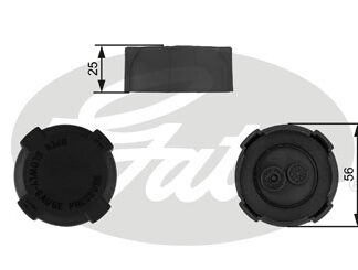 RADYATOR YEDEK SU DEPO KAPAGI LAND ROVER RANGE ROVER DISCOVERY I-III 2.0-2.5 D-2.7 TD 89-09
