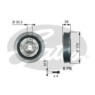 KRANK KASNAGI DOBLO III LINEA BRAVA BRAVO MAREA PUNTO STILO VECTRA C ASTRA H SX4 1,6 MJT-1,9 JTD-Z19DTH 01-13