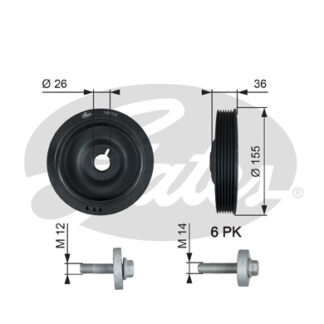 KRANK KASNAĞI KAMALI 1.5 DCI CLIO II-III-SYMBOL THALIA-MGN II-III-FLUENCE-KNG II-III-MODUS 03-