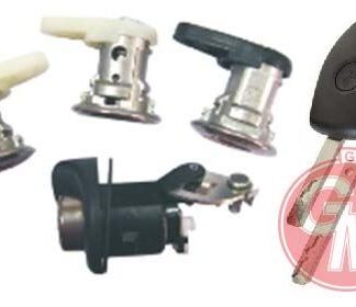 KAPI KILITI FISEK TK ( 4’lU SET) KUMANDALI ANAHTAR ILE RENAULT D.LOGAN 2007-