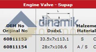 SUBAP TAKIMI ALFA ROMEO 145 / 156 1,6 16V (IN 8 / EX 8)