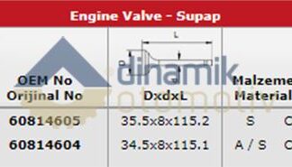 SUBAP TAKIMI DOBLO 1,9 JTD (IN 4 / EX 4)