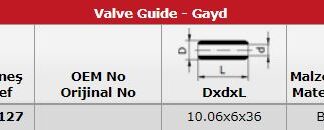 SUBAP GAYDI (IN 12 EX 12) A4 A6 2,5TDI 24V (AFM)
