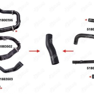 TURBO HORTUMU KUCUK METAL BORU HARIC LINEA 1.3 MULTIJET 85 / 90 HP