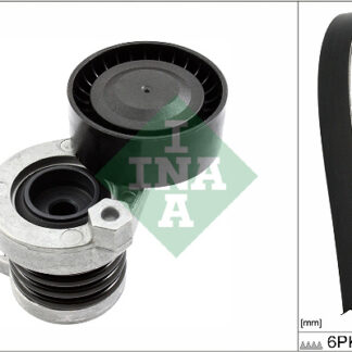 V KAYIŞ SETİ KAYIS(6PK1197)+KAYIS GERGI KÜTÜK 1.5 DCI-607 CLIO IV/MEGAN IV/DUSTER/LOGAN/DOKKER/117-176-246-415 CITAN 12-