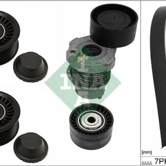 ALTERNATOR GERGI KITI CLIO IV 12> CAPTUR I 13> SANDERO II 15> LOGAN II 13> DUSTER 13>18 QASHQAI II 13> 0.9 TCE 1.2 TCEI (GERGI+7PK1605+7 KANAL KASNAK+SERBEST RULMAN 2)