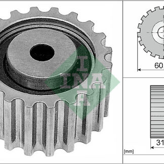 EKSANTRİK GERGİ RULMANI F8Q/F9Q EKSANTRIK GERGI RULMANI 1,9 KANGO/EXPRESS/MEGAN 97-