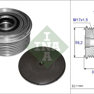 ALTERNATOR KASNAGI [59.2x35x17 MAKO TIP] TRANSIT V-184 2.4 D 01-06