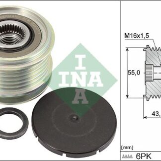 ALTERNATOR KASNAK CLIO II-MGN-KNG-SCENIC (K4M-K4J-K9K-F4P) (6 KANAL)