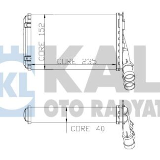 KALORIFER RADYATORU PARTNER/BERLINGO/306 96-00