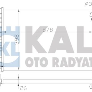 SU RADYATORU MINI R50-R52 01-07