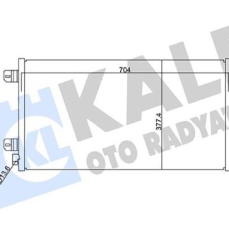 KLİMA RADYATÖRÜ AL/AL 1.9DTI 2.5 DCI MOVANO A MASTER II 98-04