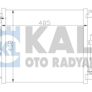 KLIMA RADYATORU JUKE 1.5 DCI 10- M-T 446×409X16