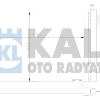 KLİMA RADYATÖRÜ 472×387,9X16 1.2 MICRA (K13) 11-18