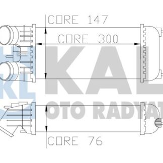 TURBO RADYATORU 208/301/2008/C3 II/C-ELYSEE 12-