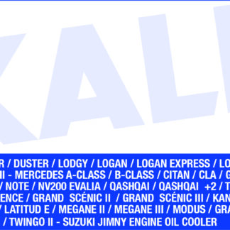 YAG SOGUTUCU MEGANE II SYMBOL THALIA CLIO IV FLUENCE LAGUNA LATITUDE DOKKER DUSTER 100BG 1.5 DCI 07-