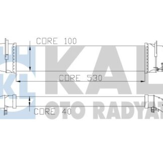 TURBO RADYATÖRÜ INTERCOOLER AL/PL 1.5 dCi LOGAN MCV/ SANDERO 04-