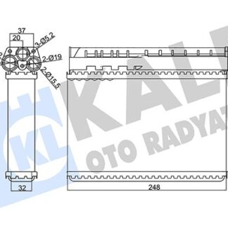 KALORIFER RADYATORU KLIMALI E36 91-99