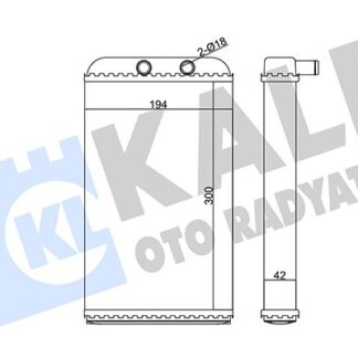 KALORIFER RADYATORU BOXER II / JUMPER II / DUCATO 02-