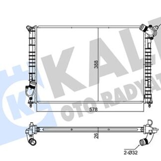 SU RADYATORU MINI R52-R53 01-07