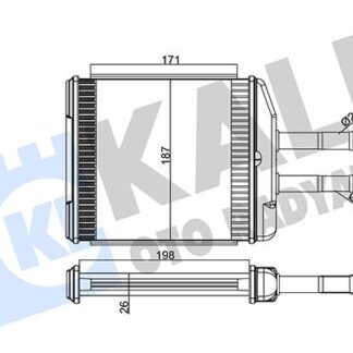 KALORİFER RADYATÖRÜ V250 EVANDA 07-