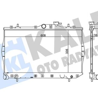 SU RADYATORU ACCENT 1,3 1,5 94-00 M/T (335X603X18)