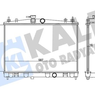 SU RADYATÖRÜ 380×587X16 1.6 JUKE (F15) 11-19