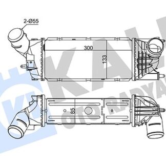 TURBO RADYATORU 2.0 HDI 407/C5 III 04-