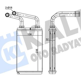 KALORİFER RADYATÖRÜ 2,5 MASTER II/MOVANO 03-