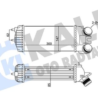 TURBO RADYATORU PARTNER / BERLINGO 1.6 HDI 05-15