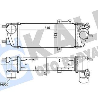 TURBO RADYATORU SENSORLU 1,6 CRDI I30 / CEED 07-12