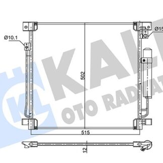 KLIMA RADYATORU L200 4×4 2.4 DID 15-19 499×502X12