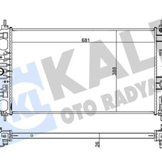 SU RADYATORU MT ASTRA J INSIGNIA A ZAFIRA C A14NET B16DT 10-