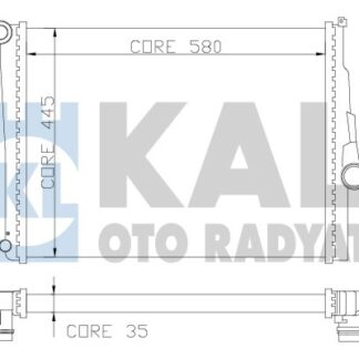 SU RADYATORU MANUEL E46–Z4 E85-Z4 E86 99-05