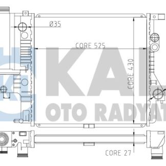 SU RADYATORU E39 M52 96-99