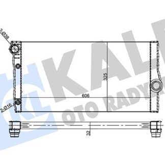 SU RADYATORU F06-F07-F10-F11-F12-F13-F01-F02 N47N-B47-N57 10-17