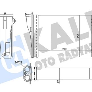 KALORIFER RADYATORU 208 / 2008 12-