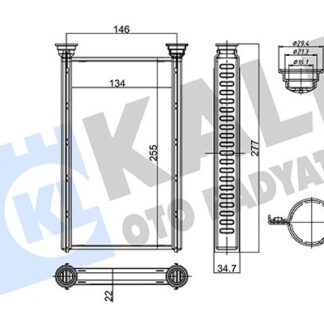 KALORIFER RADYATORU F20-F20 LCI-F21-F21 LCI-F22-F30 LCI-F31 LCI-F35 LCI-4F32-F33-F36 10-18