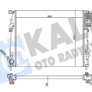 SU RADYATÖRÜ 2.0 DCI TRAFIC II 06-