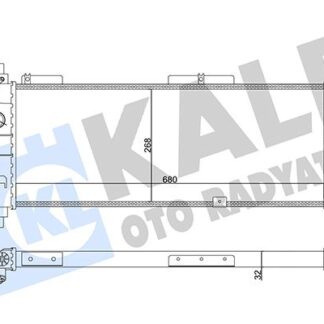SU RADYATORU AL/MKNK 680×268X32 MT KLIMALI CORSA B 1.2-1.4-1.6 93-02
