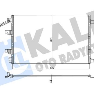 KLİMA RADYATÖRÜ . 1.6 DCI QASHQAI (J10) 12-13