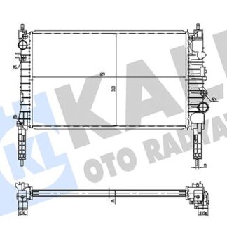 SU RADYATORU 620×358×26 MOKKA MOKKA X TRAX A14NET B14NET D14NET 13-